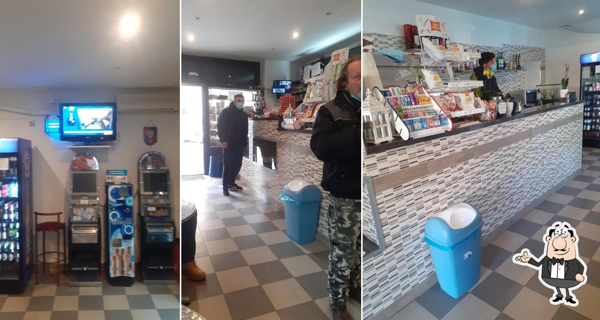 Gli interni di Bar tabacchi Bella Vita