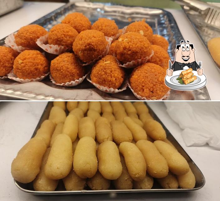 Spring rolls at Sujit Sweets Shop