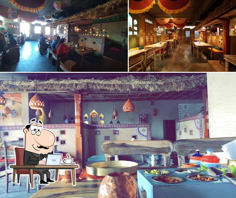 The interior of Shree Kismat Kathyawadi