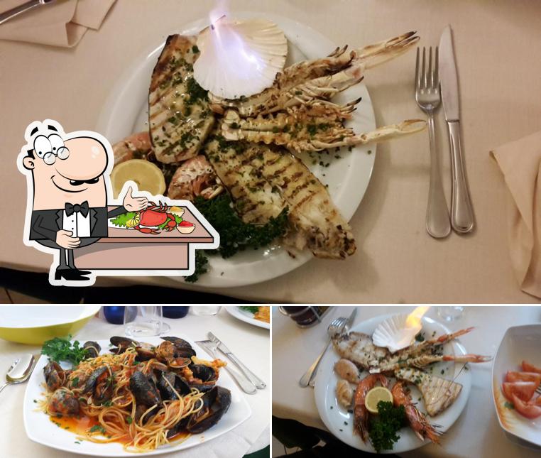 Gli ospiti di Trattoria Vittoria possono gustare vari prodotti di cucina di mare