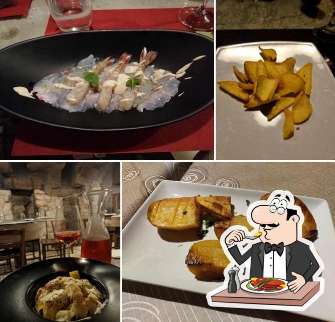 Platti al Il Trappeto Cantina