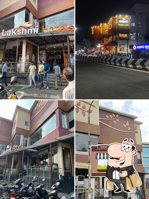 Check out how Lakshmi Hotels looks outside