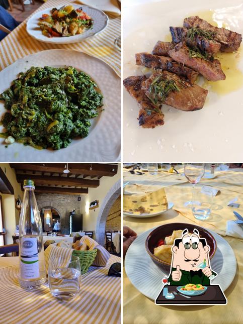 Platti al Ristorante La Pieve Vecchia