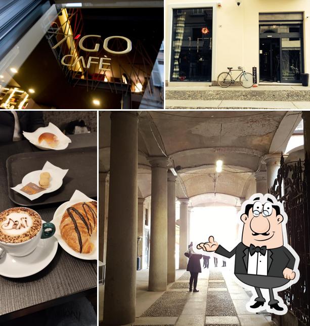 Gli interni di ÀGO Cafe