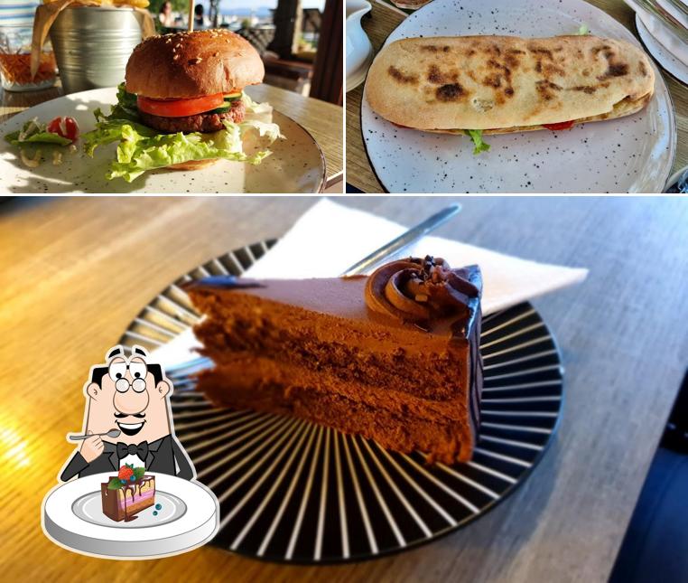 Torta al cioccolato al Bistro La Strada