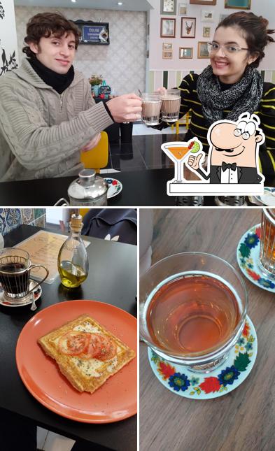 Escolha uma bebida do menu