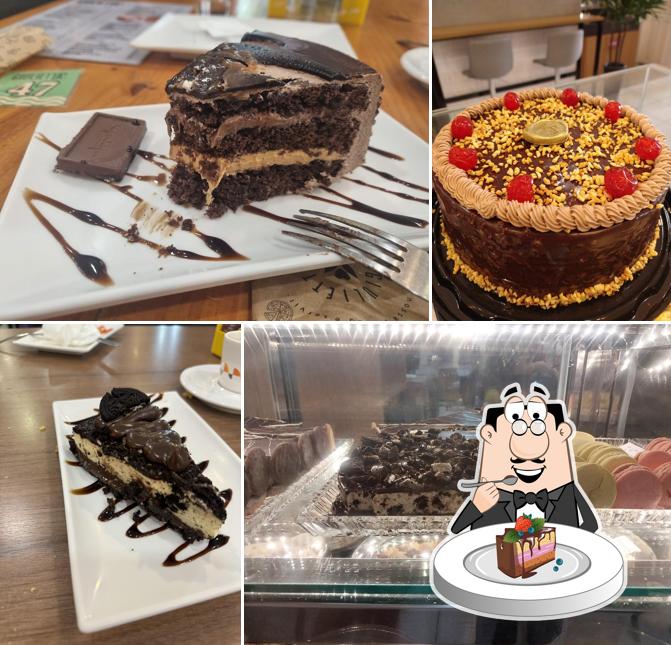 Bolo de chocolate em Empório Giulietta