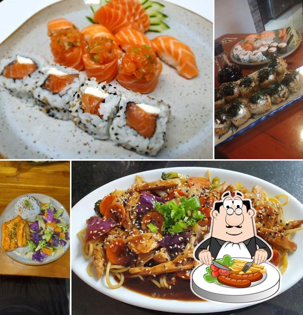 Platos en Fome de sushi