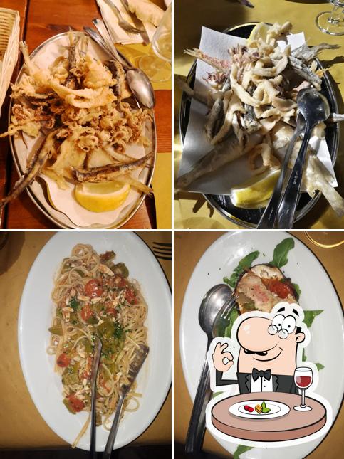 Platti al La Cantina di Sant'Agustino