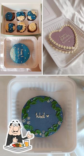 Food at Mélange Dessert Bar