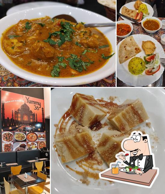 Platos en Punjabi Tadka Culinária Indiana