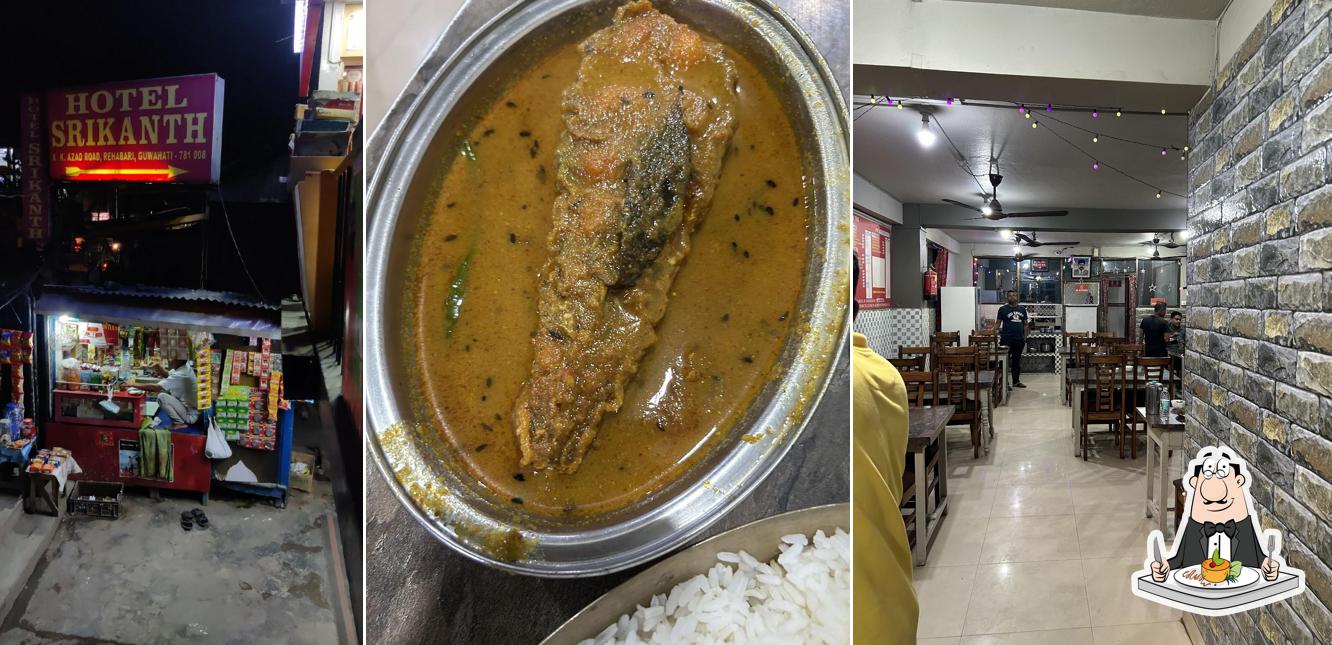Food at Srikant Hotel