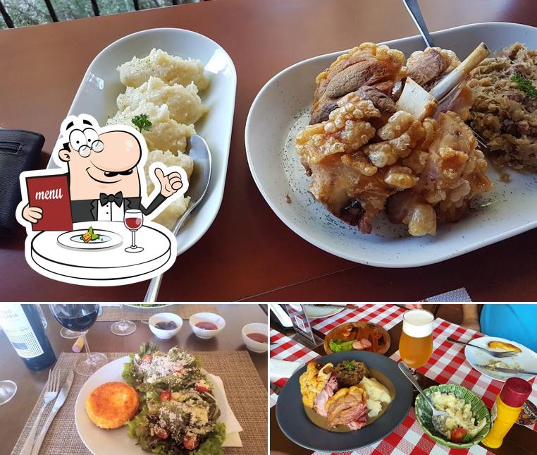 Comida em Eulenhof Restaurante Alemão