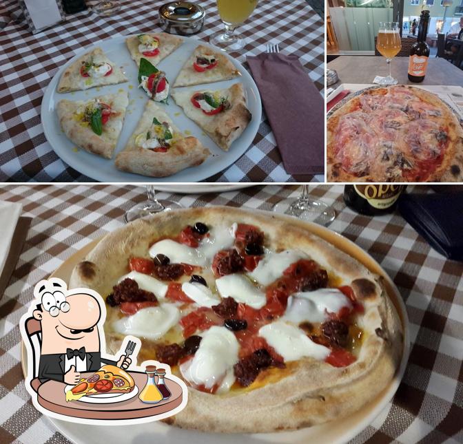 Scegli tra le molte varianti di pizza