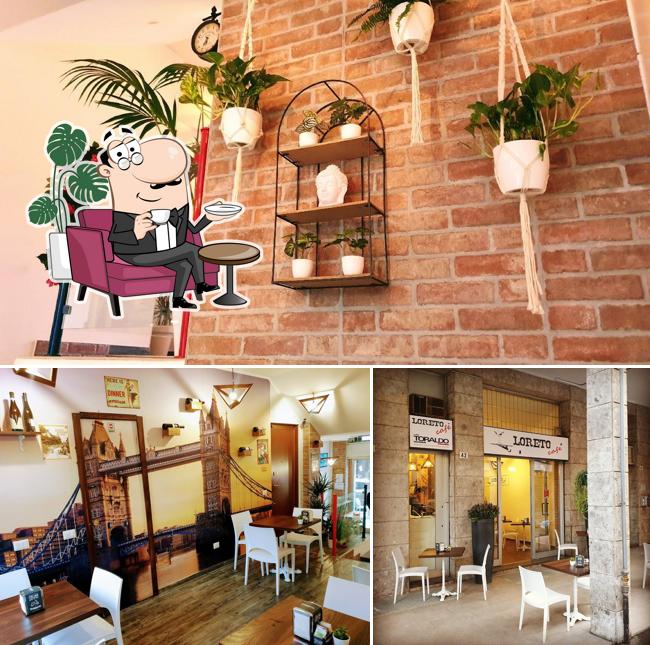 Dai un'occhiata agli interni di Loreto Cafè