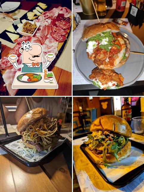 Panino con maiale stirato al 4 BURGER