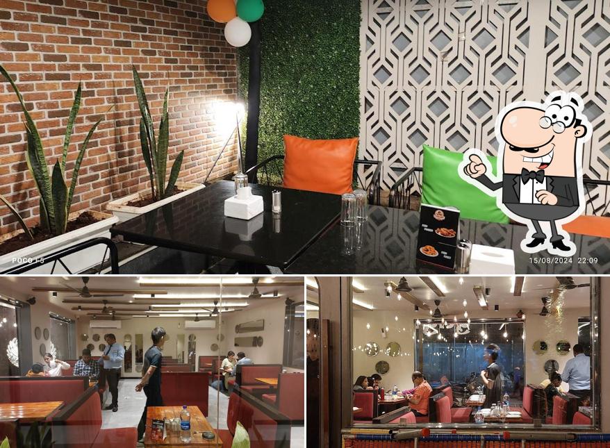 The interior of ChulBul Dhaba