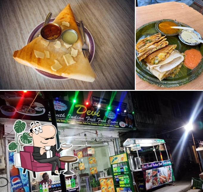 Check out how Devi South Indian Fast Food Center looks inside