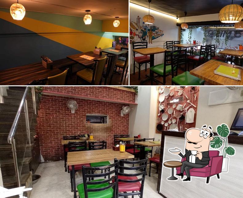 The interior of Misal Point - Best Misal in Mumbai Parel