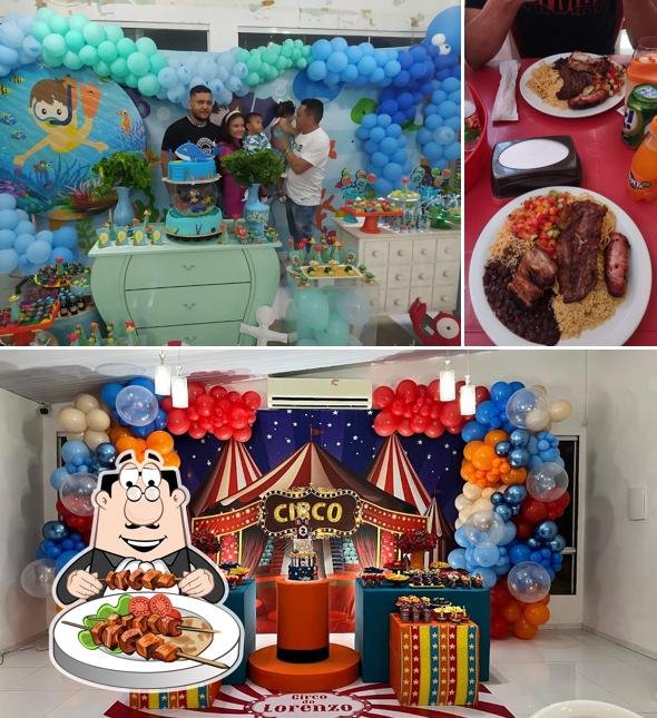 Comida em Lima Churrasquinho