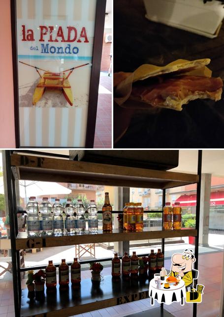 La cibo e bevanda del ristorante