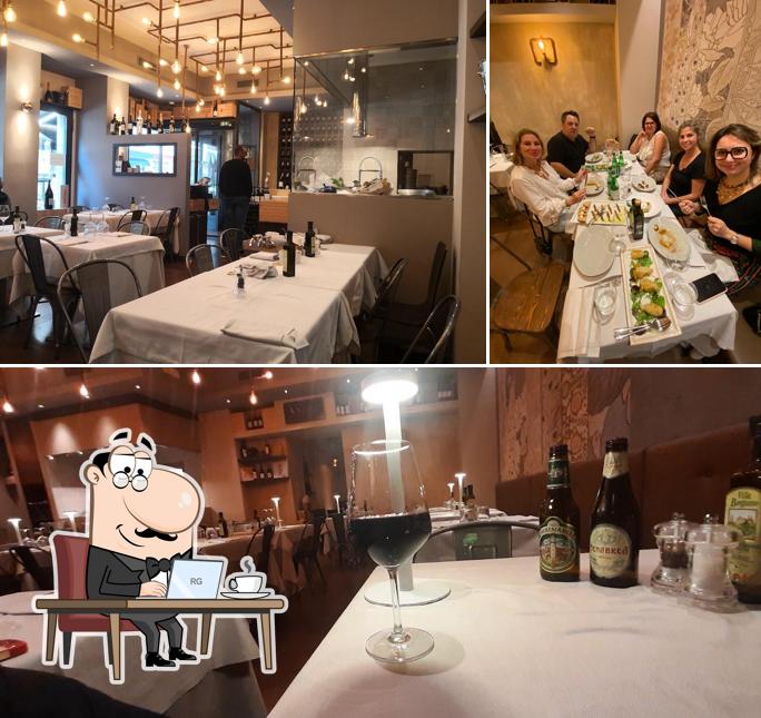 Dai un'occhiata agli interni di Andry Bistrot