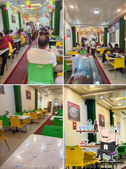 The interior of Ekadashi Pure Veg