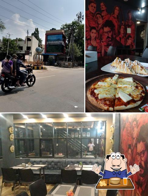 Among different things one can find food and interior at GURUKRUPA CAFE&RESTRO