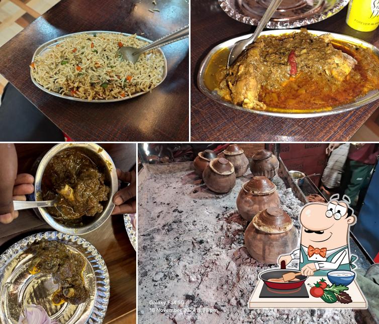 Chicken curry at Hotel kalika family restaurant