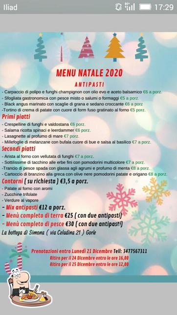 Ordina una pizza a Bar Caffetteria La Bottega di Simona