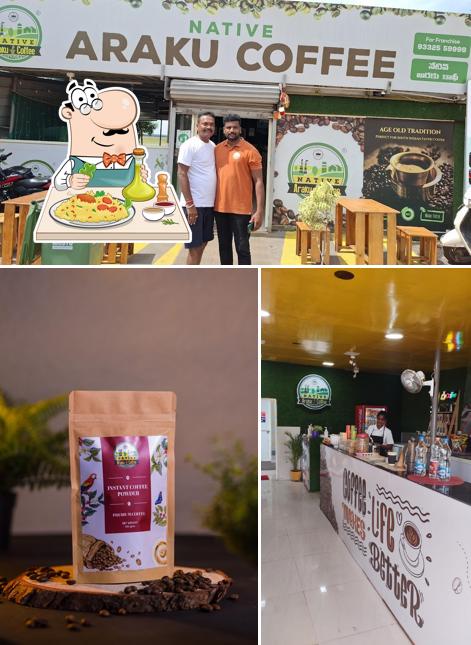 The photo of Native araku coffee’s food and exterior