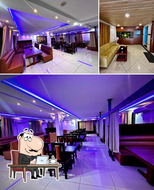 The interior of Paddayi bar & family restaurant