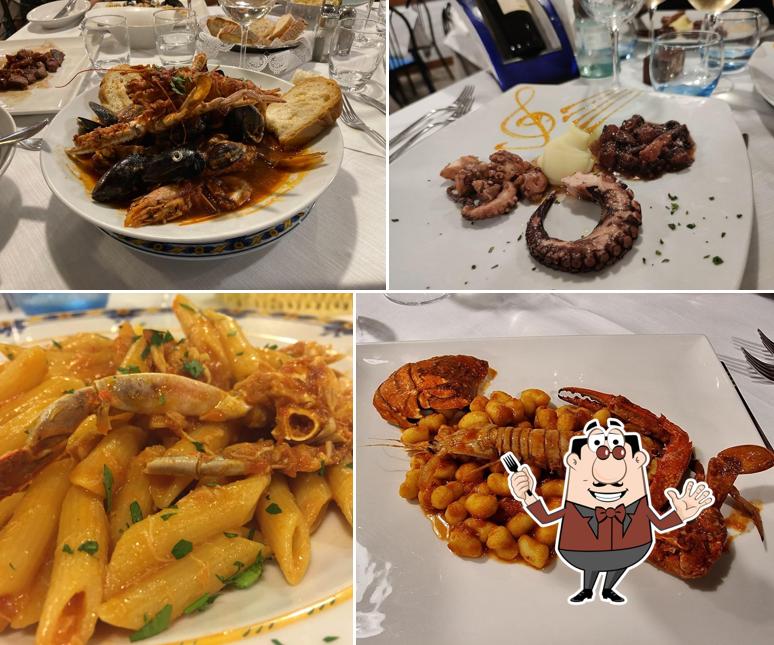 Platti al Ristorante la Caravella