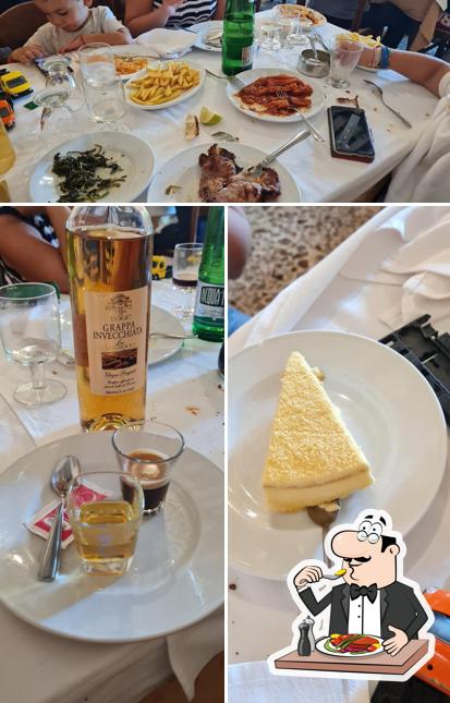 Cibo al Trattoria Rocchetto Nerola