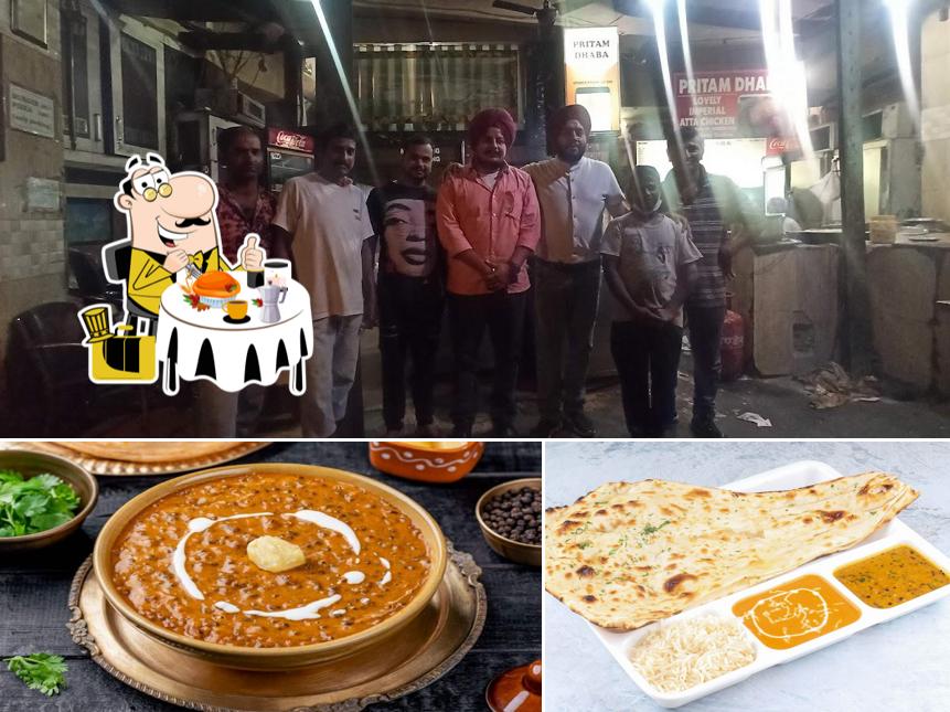 Meals at Pritam Dhaba