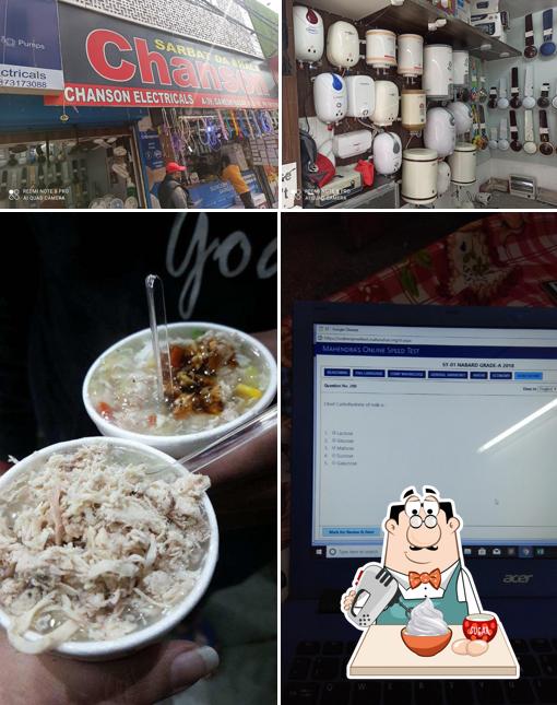 Enjoy one of the sweet dishes