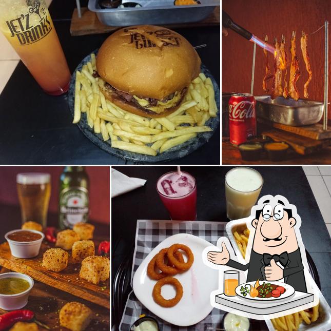 Platos en Jetz Burger