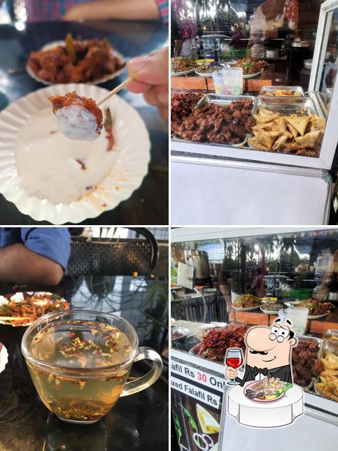 Scallops at MY TEA Cafe