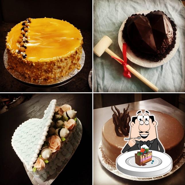 Chocolate cake at Jayaram Bakery