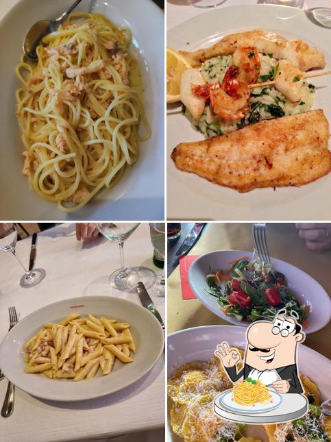 Spaghetti alla carbonara al Santa Lucia Limmatplatz