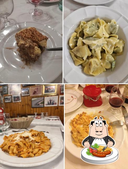 Cibo al Trattoria Secchia