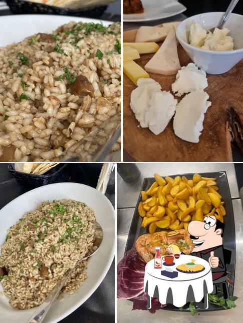 Piatto di formaggi al Trattoria Pizzeria Sa Pischedda Orani