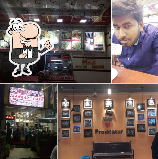 The interior of Alankar Cafe And Bakery