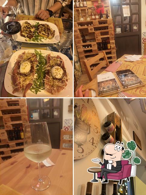 Siediti a un tavolo di Nonna Patty Bruschetteria-Baguetteria