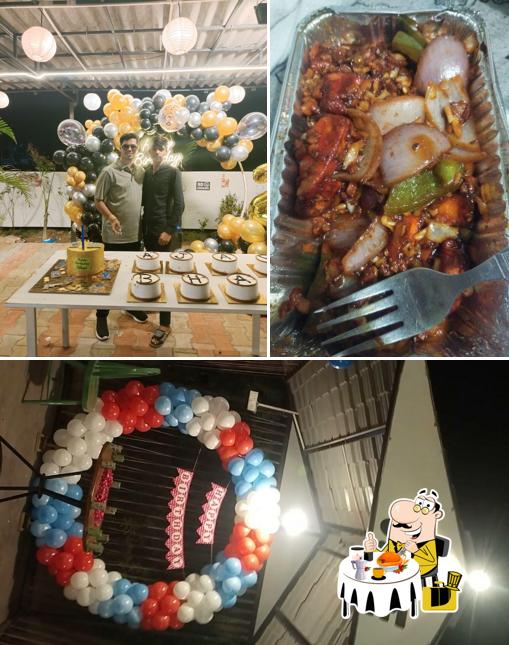 Among various things one can find food and interior at Night Life Cafe & Restro