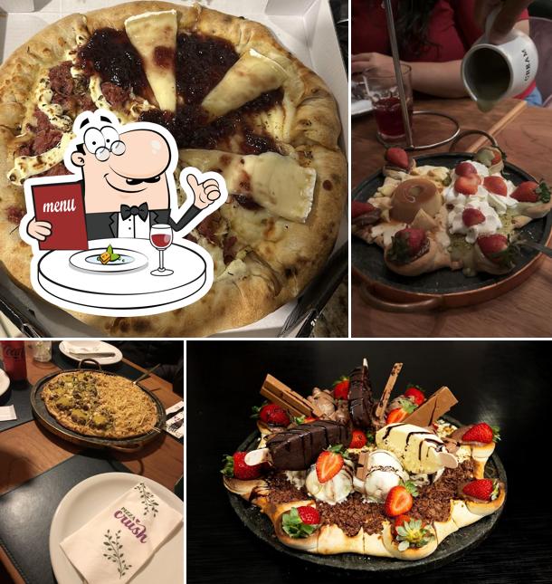 Platos en Pizza Crush Joinville