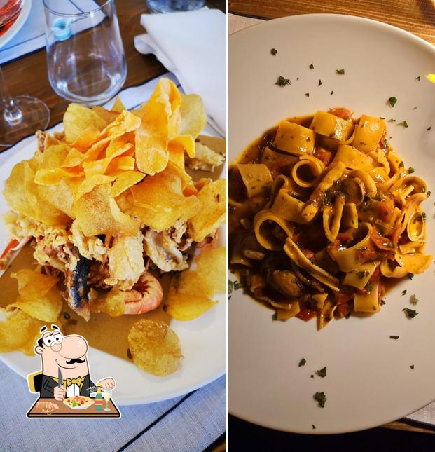 Tagliatelle al Ristorante pesce All'Amo Pescara