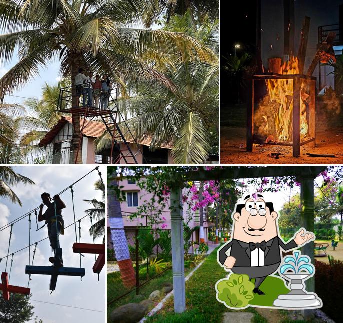 The exterior of The Village County Resort