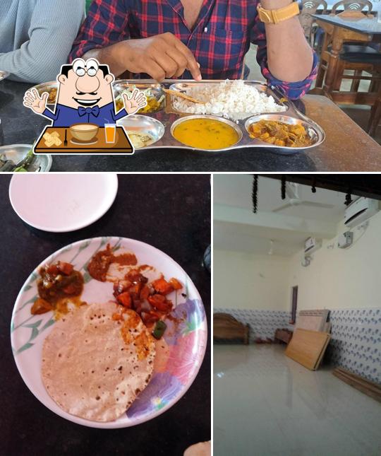 The restaurant's food and interior