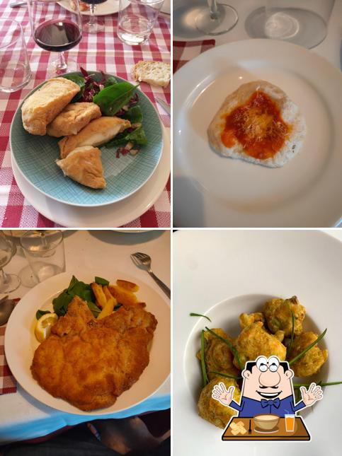 Cibo al Trattoria della Gloria